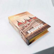 Caixa Livro Book Decorativo Menor Budapest Luxo