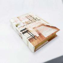 Caixa Livro Book Decorativo Menor Family Fino Acabament Luxo