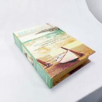 Caixa Livro Book Decorativo Menor Poesia Praia Luxo Caixa Livro Book Decorativo Menor Poesia Praia Luxo