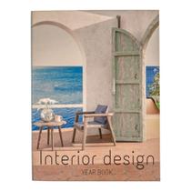 Caixa livro de madeira interior design cinza claro p - BTC