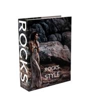 Caixa Livro Decorativa Book Box Rocks 26x20cm Goods BR