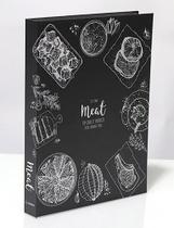 Caixa Livro Decorativa Meat Cozinha Gourmet 30x24x4cm