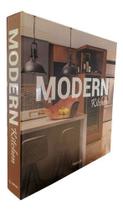 Caixa Livro Decorativa Modern Kitchen 30x30x5cm