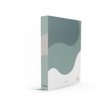 Caixa Livro Decorativa Organic Wave Porta Objetos 36x27x5cm Caixa Livro Decorativa Organic Wave Porta Objetos 36x27x5cm