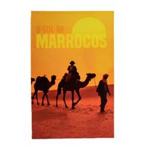 Caixa Livro Decorativa Terracota Marrocos 26X17X4Cm