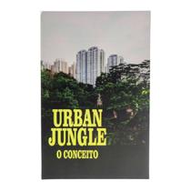 Caixa Livro Decorativa Verde Urban Jungle 26X17X4Cm - Inigual