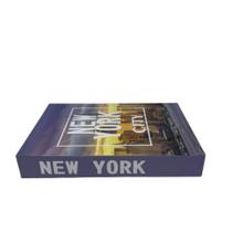 Caixa Livro Decorativo estampa New York City