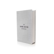 Caixa Livro Decorativo "Home Decor Cinza" 27x14x5 cm - D'Rossi - DRossi