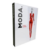 CAIXA LIVRO DESIGN DE MODA (36x27X5cm)