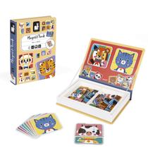 Caixa Livro Infantil Magnético Educativo Animais Janod Caixa Livro Infantil Magnético Educativo Animais Janod