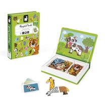 Caixa Livro Infantil Magnético Educativo Animais Janod Caixa Livro Infantil Magnético Educativo Animais Janod