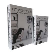 Caixa Livro Interior Design - M