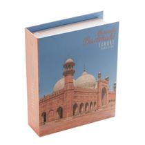 Caixa Livro Papel Rígido Paquistão 20X16X5cm - Royal
