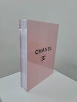 Caixa Livro Rosa Grande 30 cm