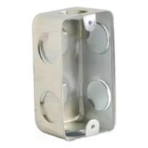 Caixa Luz Galvanizada 4x2 Simples Arcoir Caixa Luz Galvanizada 4x2 Simples Arcoir