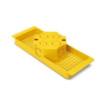 Caixa Luz Pvc Octogonal Para Laje 25Cm - Roma