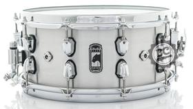 Caixa Mapex Black Panther Atomizer 14x6,5 Alluminum Shell com aros Sonic Saver curvado e casco 2mm