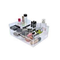 Caixa maquiagem Organizadora Porta Maquiagem em Acrílico Transparente com Gaveta - Acrihome Acrílicos