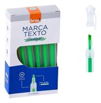 Caixa Marca Texto Fluorescente Transparente 12 Unidades Brw