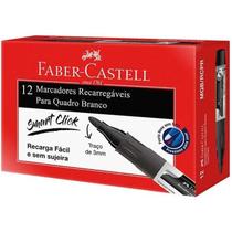 Caixa marcador do quadro branco smart click recarregável azul faber-castell