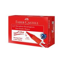 Caixa marcador do quadro branco smart click recarregável azul faber-castell