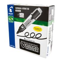 Caixa Marcador Quadro Branco V-Board Master PILOT Recarregável 12 Unidades