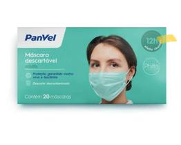 Caixa máscara descartável com 20 máscaras