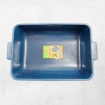 Caixa Masseira Obra Profissional Azul 20L Acevnt PEAD Ideal Reforma Preparação Argamassa Cimento