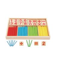 Caixa Matemática Educativa Polibrinq Brinquedo Pedagógico com Peças Coloridas para Aprender Operaçõe