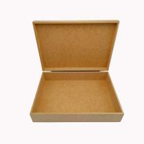 Caixa Mdf Cru 34x26x7 Cm Sem Fecho Para Decorar Presente