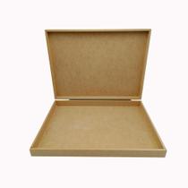 Caixa Mdf Cru 40x30x5 Cm Sem Fecho Para Decorar Presente