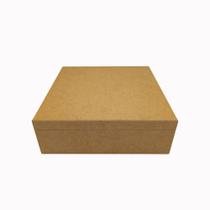 Caixa Mdf Cru 40x40x10 Cm Sem Fecho Para Decorar Presente