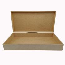 Caixa Mdf Cru 49x24x9 Cm Sem Fecho Para Decorar Presente