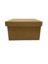 Caixa mdf cru lisa 17x17x10