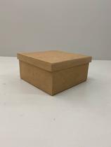 Caixa mdf cru lisa 20x20x10