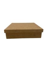 Caixa mdf cru lisa 20x20x5