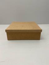 Caixa mdf cru lisa 30x30x10