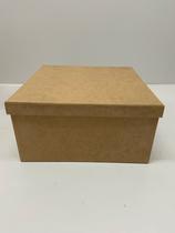 Caixa mdf cru lisa 30x30x15
