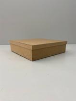 Caixa mdf cru lisa 30x30x8