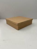 Caixa mdf cru lisa 35x35x10