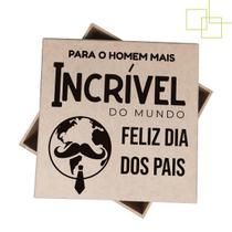 Caixa MDF Decorada Melhor Pai do Mundo em MDF Personalizável 15x15x5 Caixa MDF Decorada Melhor Pai do Mundo em MDF Personalizável 15x15x5