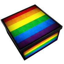 Caixa Média - Lgbtq+ - Madeira Mdf - Mr. Rock - Orgulho Gay