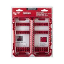 Caixa Média PACKOUT Para Eletricista Milwaukee Com Suporte Para Furadeira 6PC E Caixa De