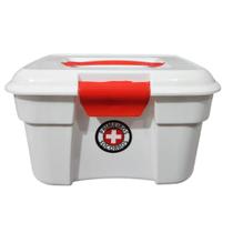 Caixa Medicamentos Plasnorthon 17x12x9cm Porta Remédios Infantil Plástica Organização Residencial