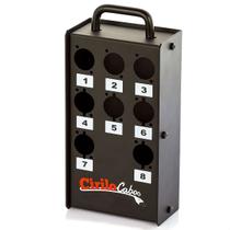 Caixa Medusa de 8 Vias com Mola e Prensa - Cirilo Cabos