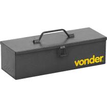 Caixa Metálica Ferramentas Baú 35x12x10cm Vonder