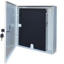Caixa Metalica Vertical 400 X 360 X 100 C02 Chaves Branco Caixa Metalica Vertical 400 X 360 X 100 C02 Chaves Branco