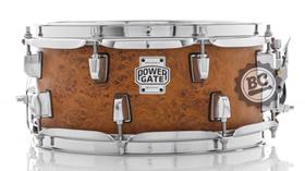 Caixa Michael Power Gate Birch Flame Birdseye 12x5,5 com aros PowerHoop e 2 respiros de ar PGB1255