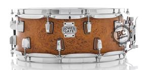 Caixa Michael Power Gate Birch Flame Birdseye 14x5,5 com aros PowerHoop e 2 respiros de ar PGB1455