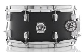 Caixa Michael Power Gate Stage Jet Black 12x6,5 com aros PowerHoop, acabamento preto fosco PGS1265